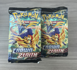 ✨ Pokemon TCG Crown Zenith Booster Packs – SEALED FROM ETB – UK Seller ✨ - Image 3