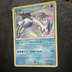 Pokemon Lugia Call of Legends 15/95 Rare Basic Card 100 HP 2011 - Image 1