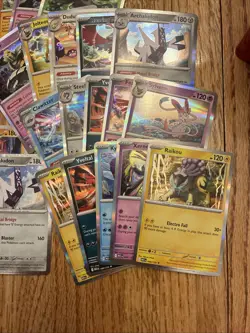 Pokemon Lot Of 30 Rares From Scarlet And Violet To mega Cosmos Holo EX - Image 5