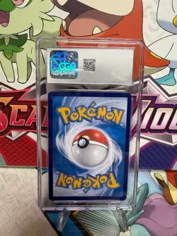 CGC 8.5 Sprigatito 01 09/09 Holo - Gem Pack Vol 1 - Pokemon TCG - SHIPS FAST - Image 2