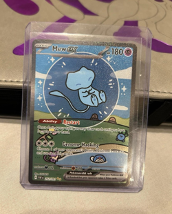 Pokemon TCG Mew EX SV: Paldean Fates 232/091 Full Art Holo 180 HP English - Image 1