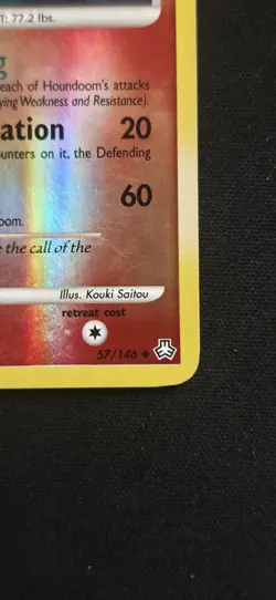 Houndoom 57/146 Reverse Holo Pokemon Legends Awakened MP - Image 5