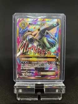 Pokemon M Blastoise EX Full Art Ultra Rare Holo 220 HP Evolutions 102/108 - Image 1