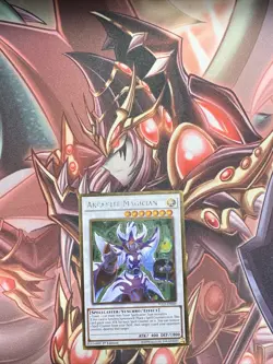 Yugioh Arcanite Magician PGL3-EN060 1st Edition Gold Rare Holo - NM - Image 1