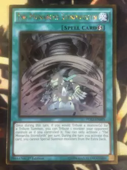 Yugioh: The Monarchs Stormforth - PGL3-EN085 - Gold Rare - 1st Edition - NM - Image 1