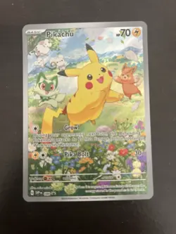 Pokemon TCG Pikachu Holo Card 088 Promo 2024 - Image 1