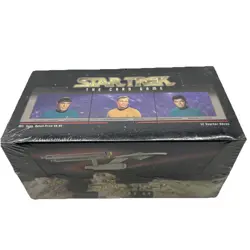Star Trek the Card game 12 starter deck box New sealed 1996 fleer skybox - Image 2