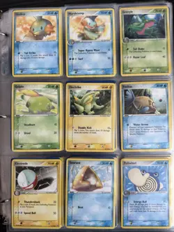 Pokemon Vintage Mid Era Binder Collection Various Conditions Over 350 cards - Image 1