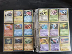 Pokemon Vintage Mid Era Binder Collection Various Conditions Over 350 cards - Image 3