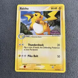 Pokemon TCG Raichu Holon Phantoms Card 51/110 Reverse Holo Stamped NM - Image 1