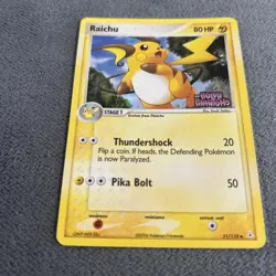 Pokemon TCG Raichu Holon Phantoms Card 51/110 Reverse Holo Stamped NM - Image 2