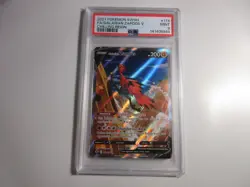 PSA 9 Galarian Zapdos V Alternate Art Chilling Reign Pokemon Card - Image 1