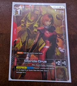 Marida Cruz Alternate Art Foil - GD01-093 R+ NM - Gundam TCG Card Game - Image 1