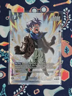 Trunks FP-074 Battle Card 5000 Power Bandai - Dragon Ball Super Card Game PR - Image 1