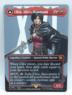Clive, Ifrit's Dominant (Borderless) (0385) Final Fantasy Regular NM Un-played - Image 1