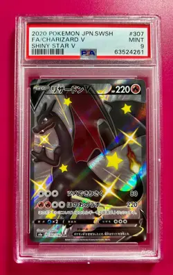 Pokemon Card Charizard V Shiny Star V 307/190 SSR PSA 9 from Japanese - Image 1