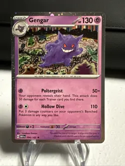 2023 Pokemon SV 151 Gengar Cosmos Holo #094/165 - Image 1