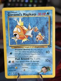 Pokemon TCG Giovanni’s Magikarp (73/132) - Image 1