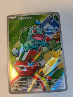 Pokemon TCG First Partner Illustration Collection Series 1 Kanto GEN 1 Starters - Image 2
