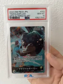 2024 One Piece JPN Trafalgar Law OP10-Alternate ART - Image 1