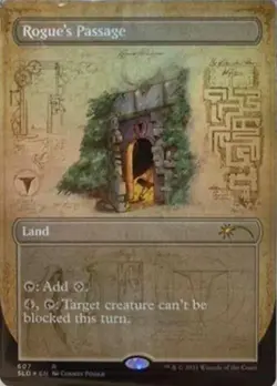 MTG English Rogue's Passage Blueprint NM Foil Secret Lair - Image 1