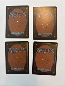 MTG Magic the Gathering Card Artifact Blast X4 Antiquities LP - Image 2