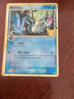 Mimikyu (Delta Species) SWSH136 SWSH: Sword & Shield Promo Cards Holo Pack Fresh - Image 1