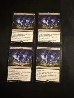 x4 Erebos's Intervention [Theros Beyond Death] 4x Magic MTG Cards LP - Image 1