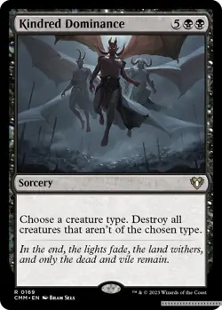 Kindred Dominance [CMM - 169] - LP [Normal] TCG MTG - Image 1