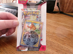 Pokemon Obsidian Flames Pawmi Promo Pack w/ Coin & Code Card scarlet & violet - Image 2