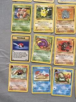 Pokemon Jungle & Fossil complete common set of both Vintage 1999 Mint - Image 4