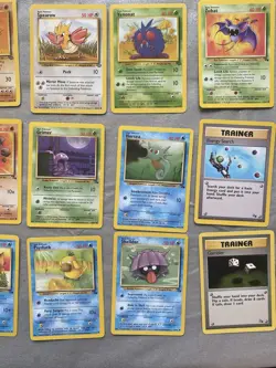 Pokemon Jungle & Fossil complete common set of both Vintage 1999 Mint - Image 5