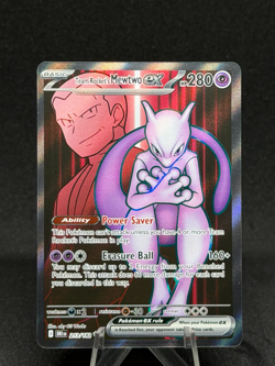 Team Rocket's Mewtwo ex 213/182 SV10: Destined Rivals - Pokemon Card - NM - Image 1