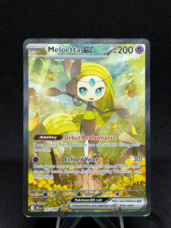 Pokemon TCG Meloetta EX 167/086 Black Bolt SIR LP (Lightly Played) - Image 1