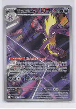 Toxtricity 103/094 Illustration Rare Phantasmal Flames Pokemon TCG NM - Image 1