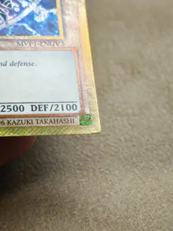 Dark Magician MVP1-ENGV3 Gold Secret Rare LP - Image 2