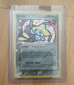 Pokemon Jirachi EX Deoxys Holo Rare 9/107 Wishing Star 60 HP Card - Image 1