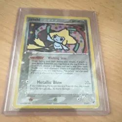 Pokemon Jirachi EX Deoxys Holo Rare 9/107 Wishing Star 60 HP Card - Image 4