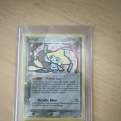 Pokemon Jirachi EX Deoxys Holo Rare 9/107 Wishing Star 60 HP Card - Image 5