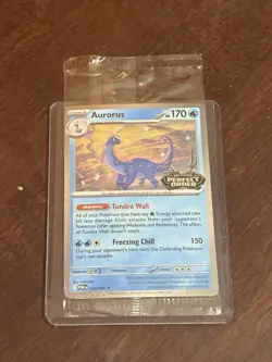 Pokemon Aurorus Perfect Order Promo Stamped Card 024/088 TCG SEALED - Image 1