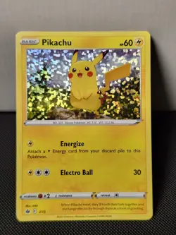 Pikachu 7/15 McDonald's Match Battle Set 2022 Holo Ultra Rare Pokemon Card - Image 1