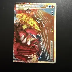Pokemon Card Kyogre & Groudon Leggenda 88/90 HS Senza Paura Near Mint ITA Excell - Image 1