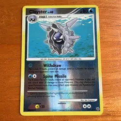 Pokemon Cloyster Secret Wonders Reverse Holo Card 47/132 LP Condition - Image 1