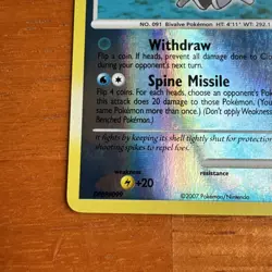 Pokemon Cloyster Secret Wonders Reverse Holo Card 47/132 LP Condition - Image 3