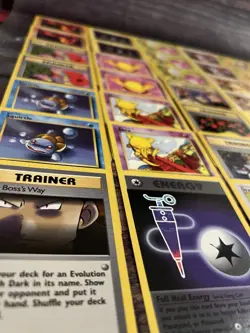 Pokemon TCG Vintage Team Rocket Unlimited 42 Cards Lot - Image 2