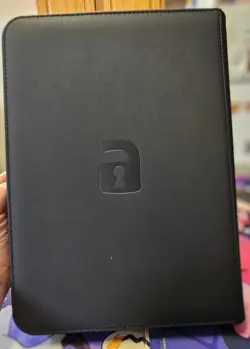 VaultX Premium Exo-Tec® Black Zip Binder 9 Pocket Trading Card Holds 360 - Image 4