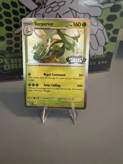 Pokemon TCG Serperior Perfect Order Prerelease Promo - Image 1