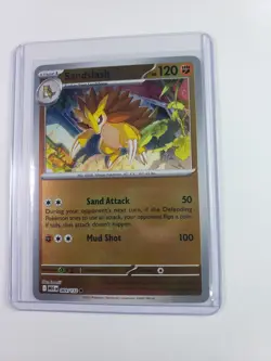 Pokemon Sandslash 069/132 Me01: Mega Evolution Reverse Holo - Image 3