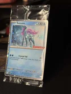 Suicune - Phantasmal Flames 026/094 Sealed Gamestop Promo Pokemon Cosmos Holo - Image 2