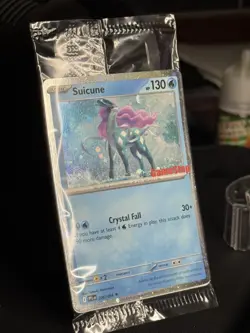 Suicune - Phantasmal Flames 026/094 Sealed Gamestop Promo Pokemon Cosmos Holo - Image 3